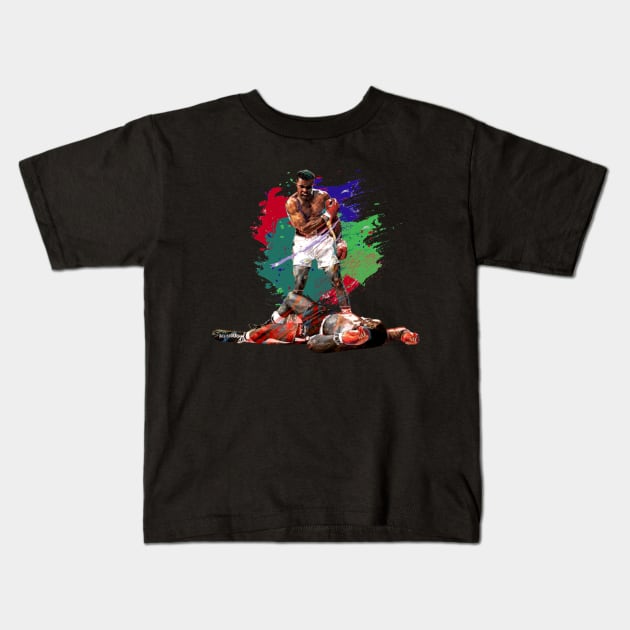 Muhammad Ali Forever Kids T-Shirt by BLACKLEAF